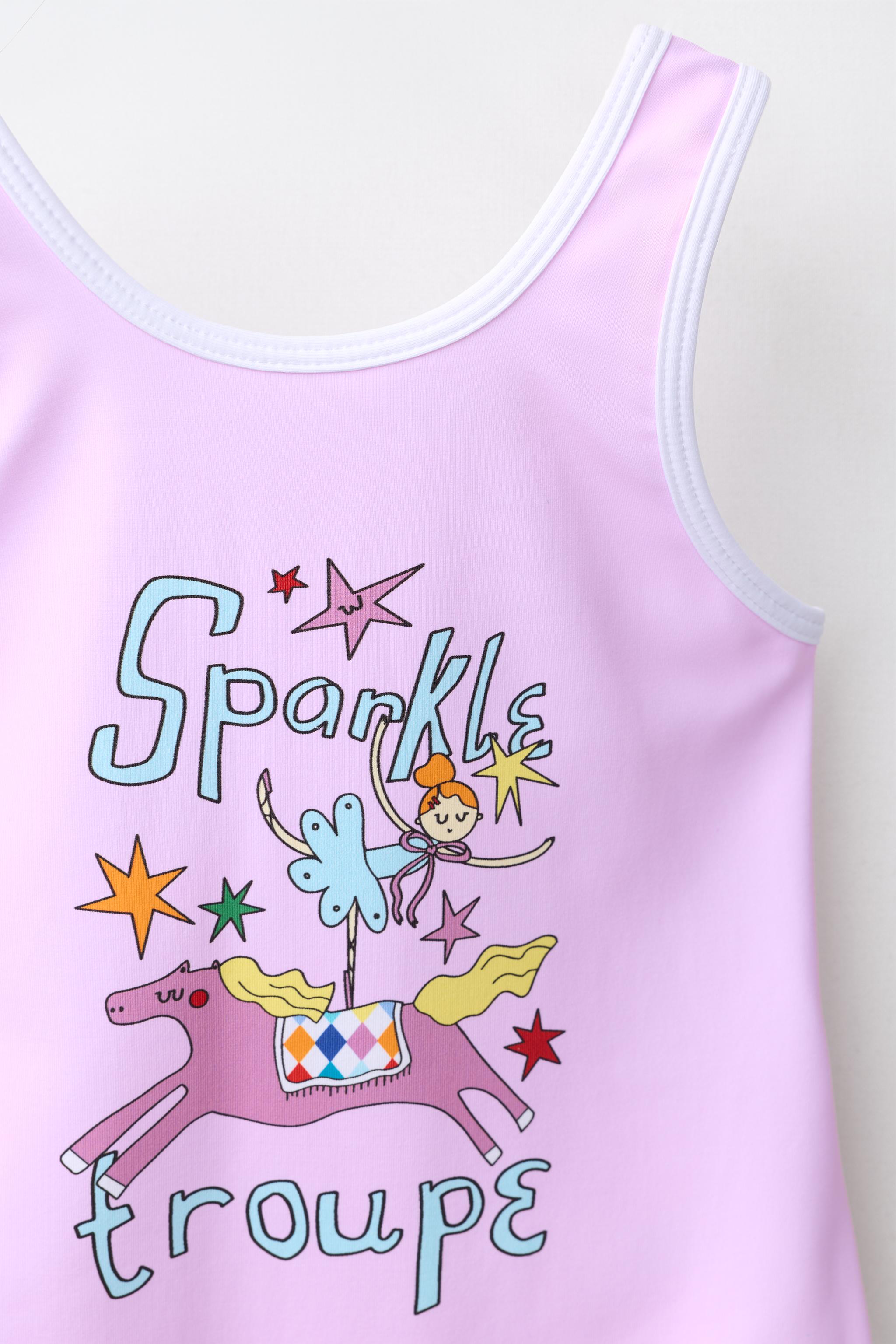 2-6 YEARS / CIRCUS PRINT SWIMSUIT